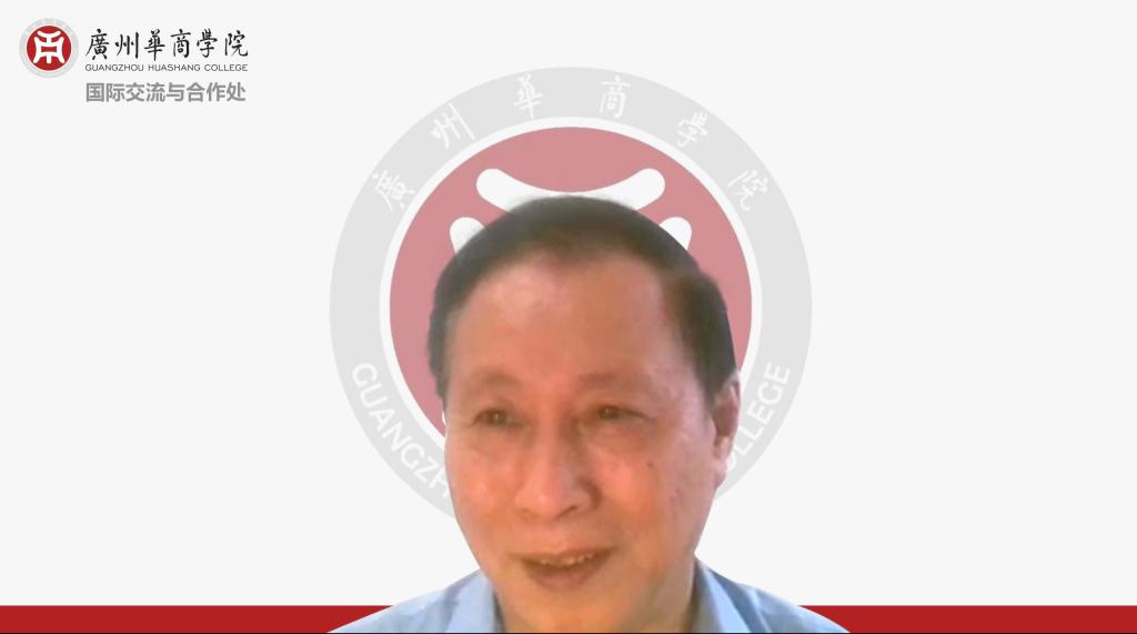(传播传媒学院副院长倪列怀教授主持讲座并介绍了主讲人)